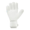 LUVAS UHLSPORT FM CYBERTEC SUPERSOFT HN JNR (branco/azul)