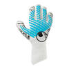 LUVAS UHLSPORT FM ULTRAGRIP (branco/azul) 