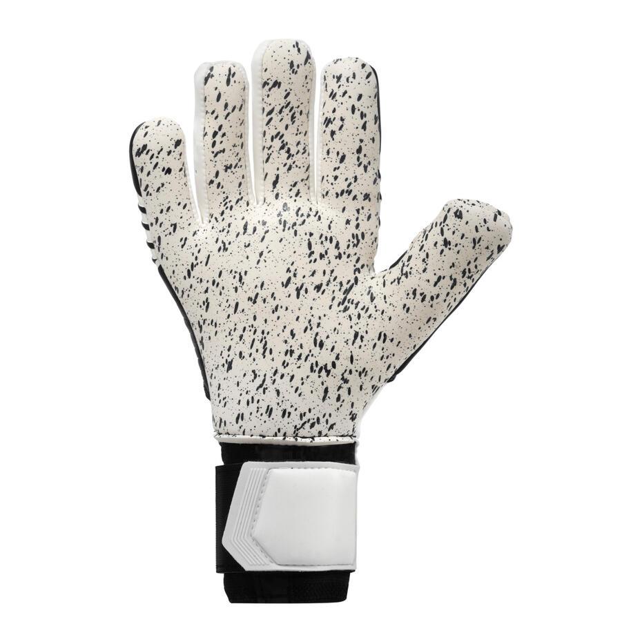 LUVAS UHLSPORT FM SUPERGRIP + HN (white/black)