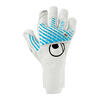 LUVAS UHLSPORT FM CYBERTEC ABSOLUTGRIP SC (branco/azul)