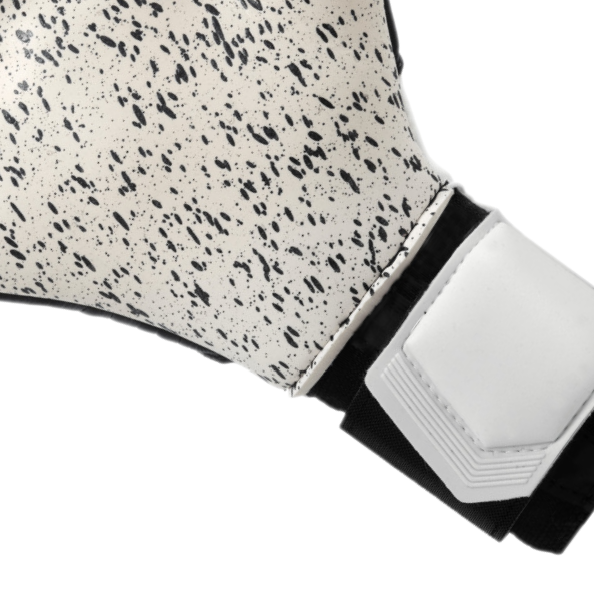 LUVAS UHLSPORT FM SUPERGRIP + HN (white/black)