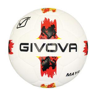 BOLA FUTEBOL GIVOVA MAYA HYBRID (vermelho/preto)