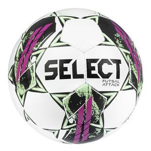 BOLA FUTSAL SELECT ATTACK GRAIN V22 (white/pink)