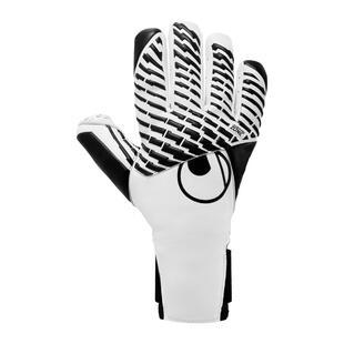 LUVAS UHLSPORT FM SUPERGRIP + HN (white/black)