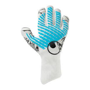 LUVAS UHLSPORT FM ULTRAGRIP (branco/azul) 