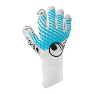 LUVAS UHLSPORT FM ULTRAGRIP SC (branco/azul)